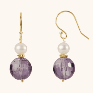 Pearl earrings