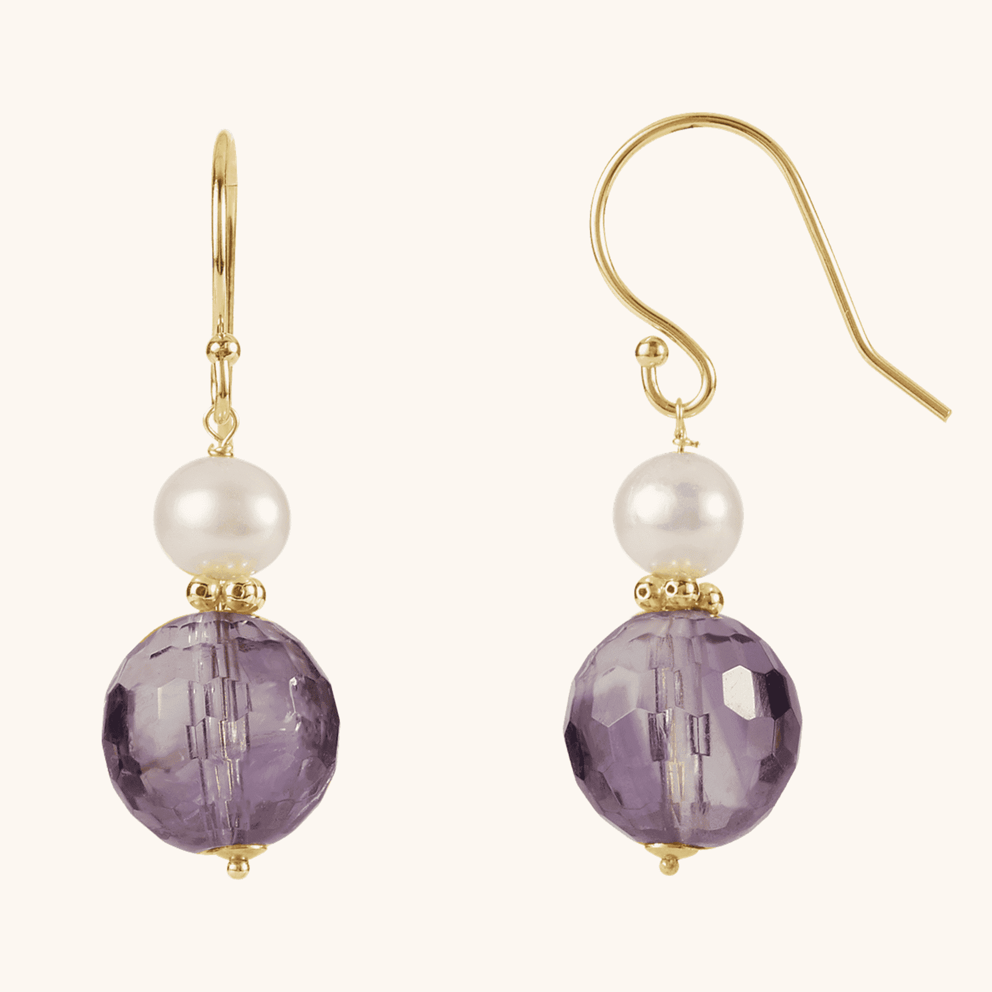 Pearl earrings