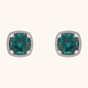 Silver and Gold Earrings sky blue
