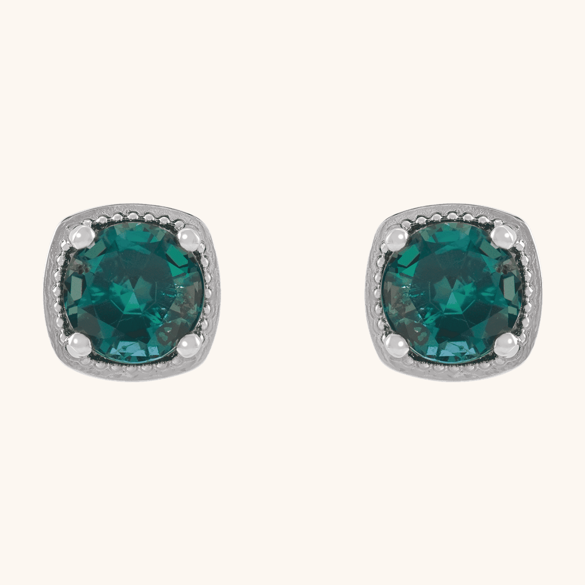 Silver and Gold Earrings sky blue