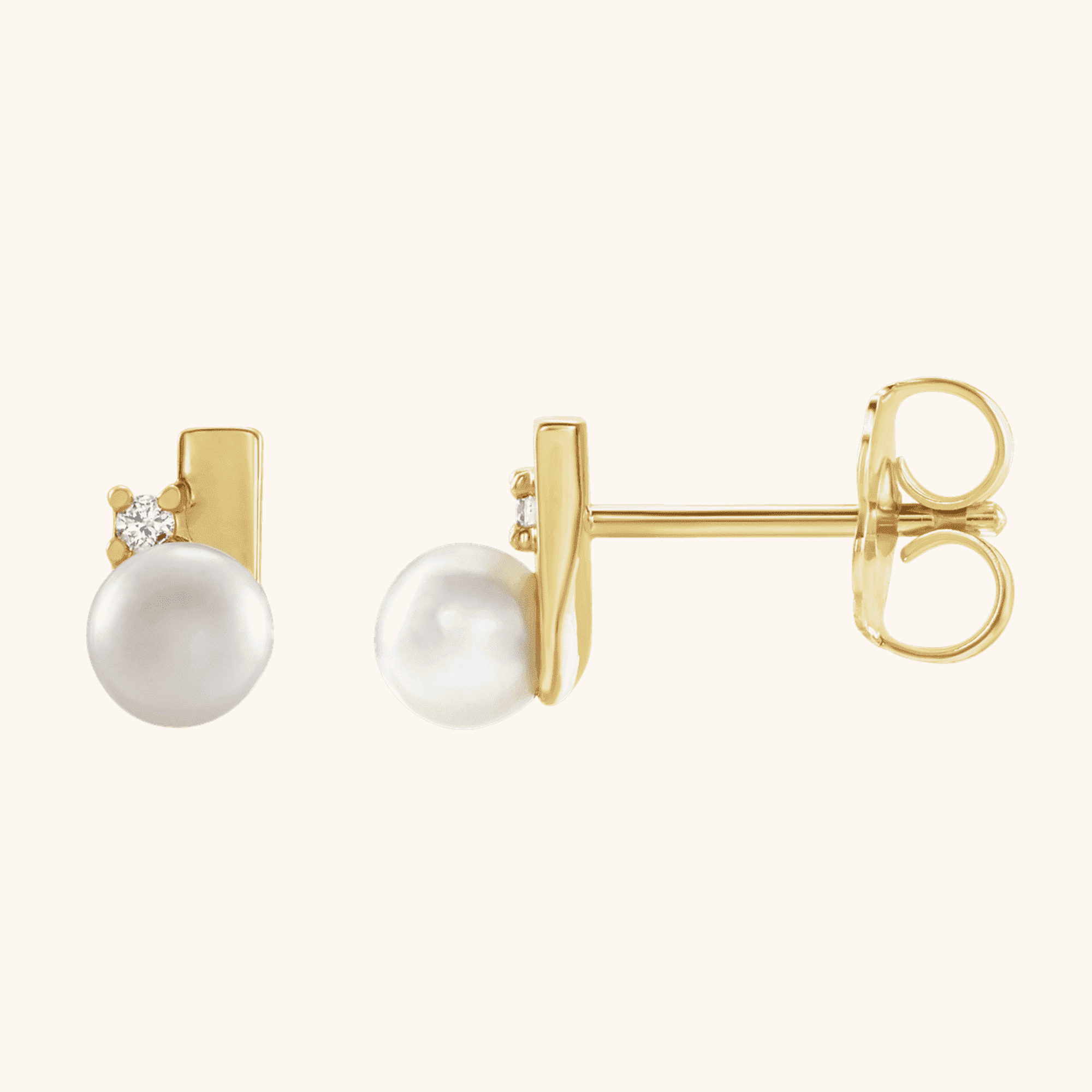 14K Yellow Earrings