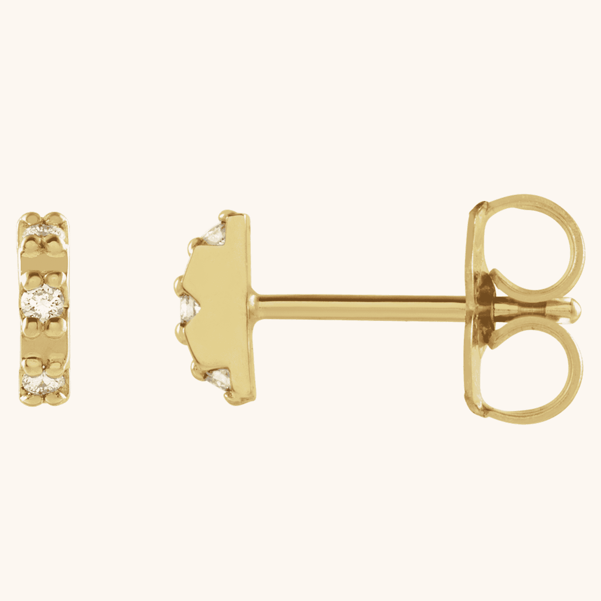 Natural Diamond Earrings