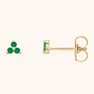 Gemstone Earrings green