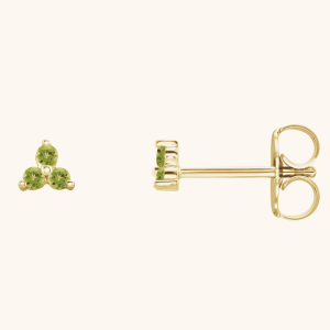 Gemstone Earrings green