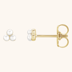Pearl Earrings Stud