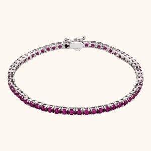 14K White Bracelet