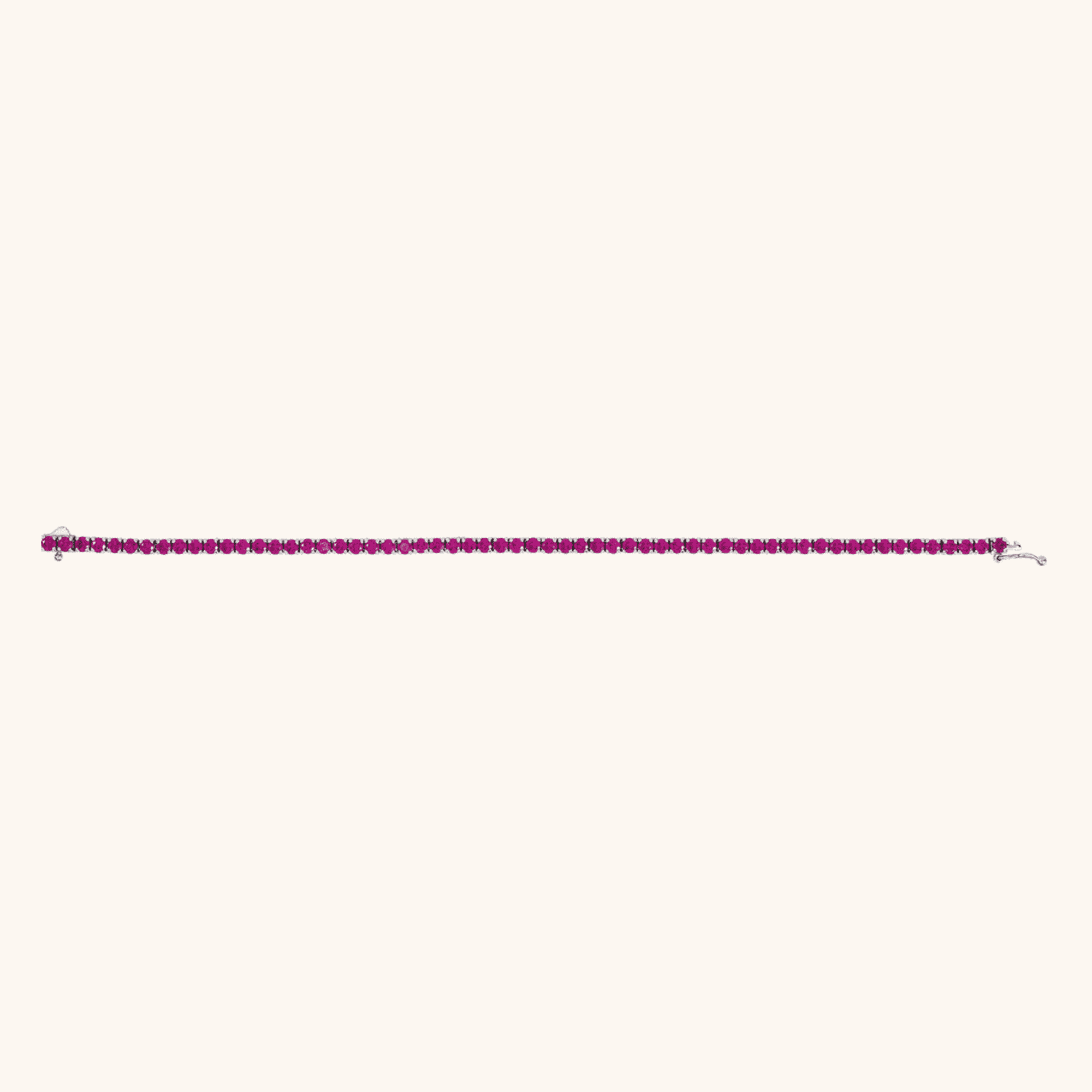 14K White Bracelet