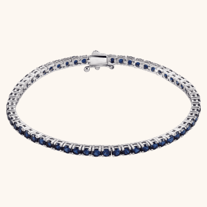 14K White Bracelet