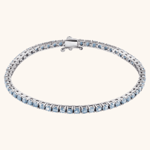14K White Bracelet