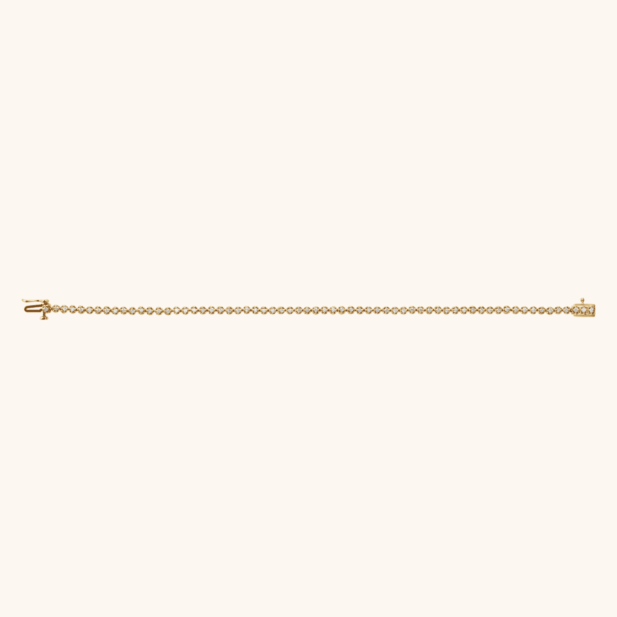 Natural Diamond Tennis Bracelet