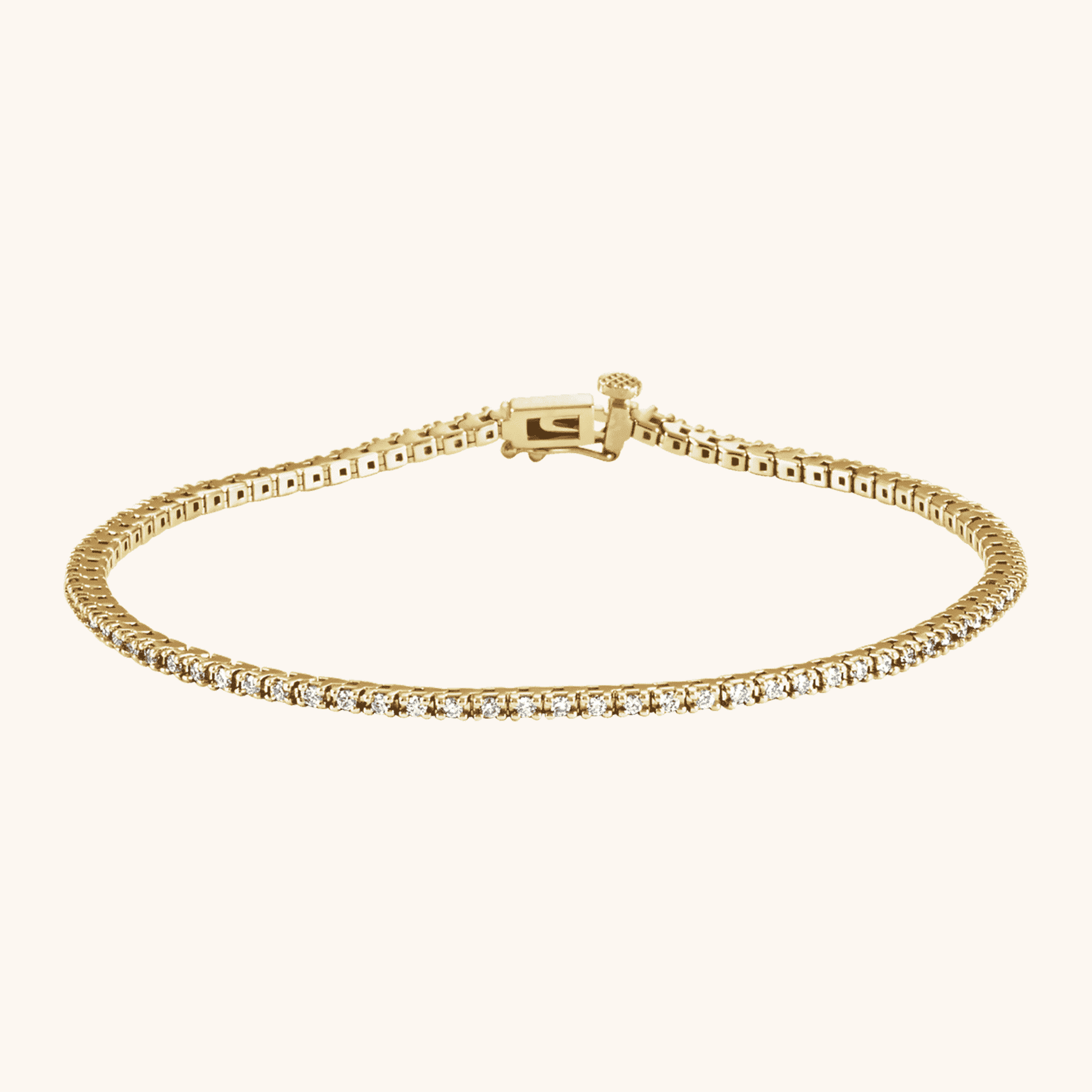 Line Tennis Bracelet