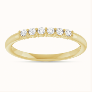 white Stackable Rings