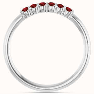 red Stackable Rings