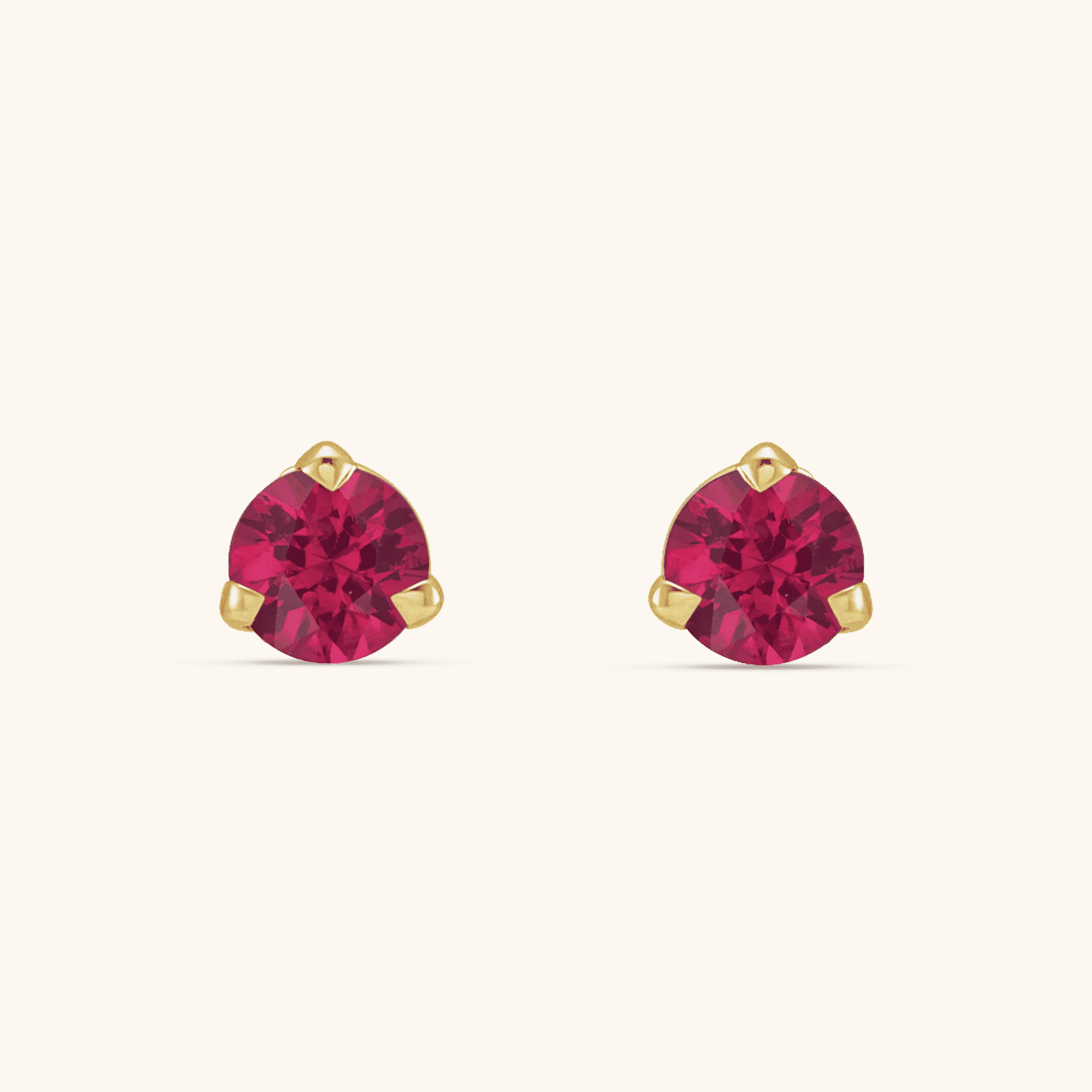 Stud Earrings pink