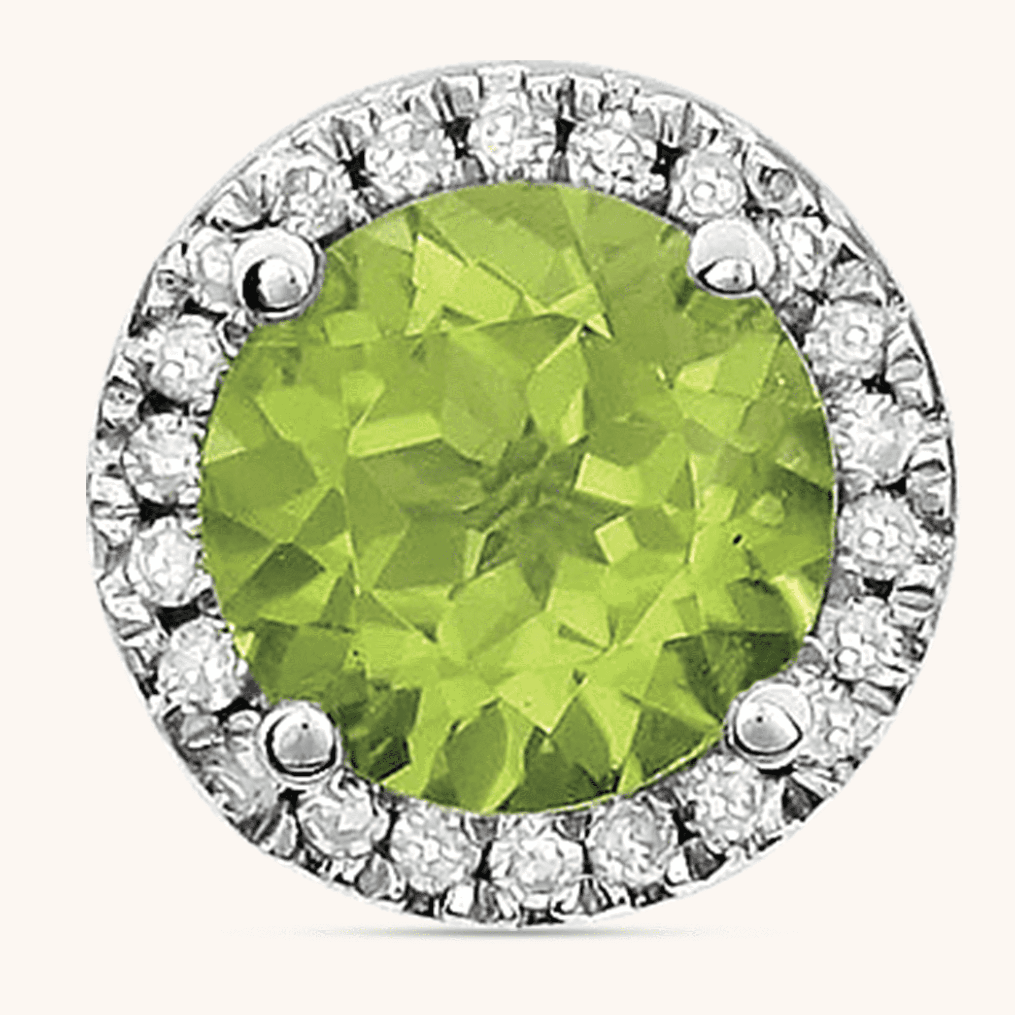 Diamond Earrings green