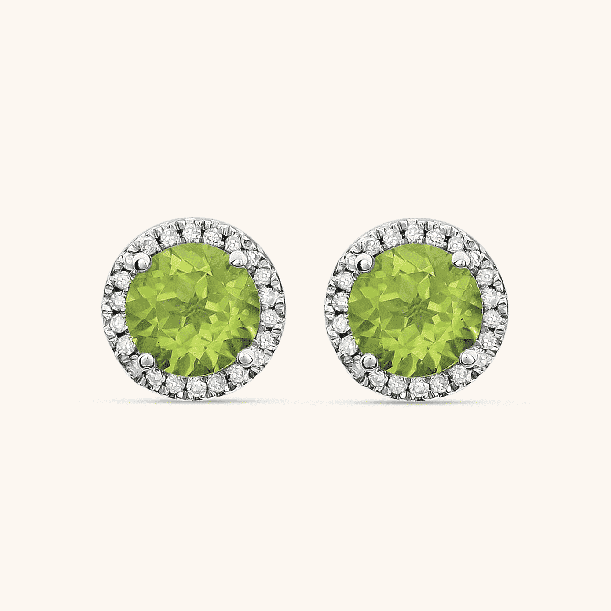Diamond Earrings green