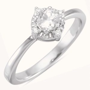 white Diamond Rings