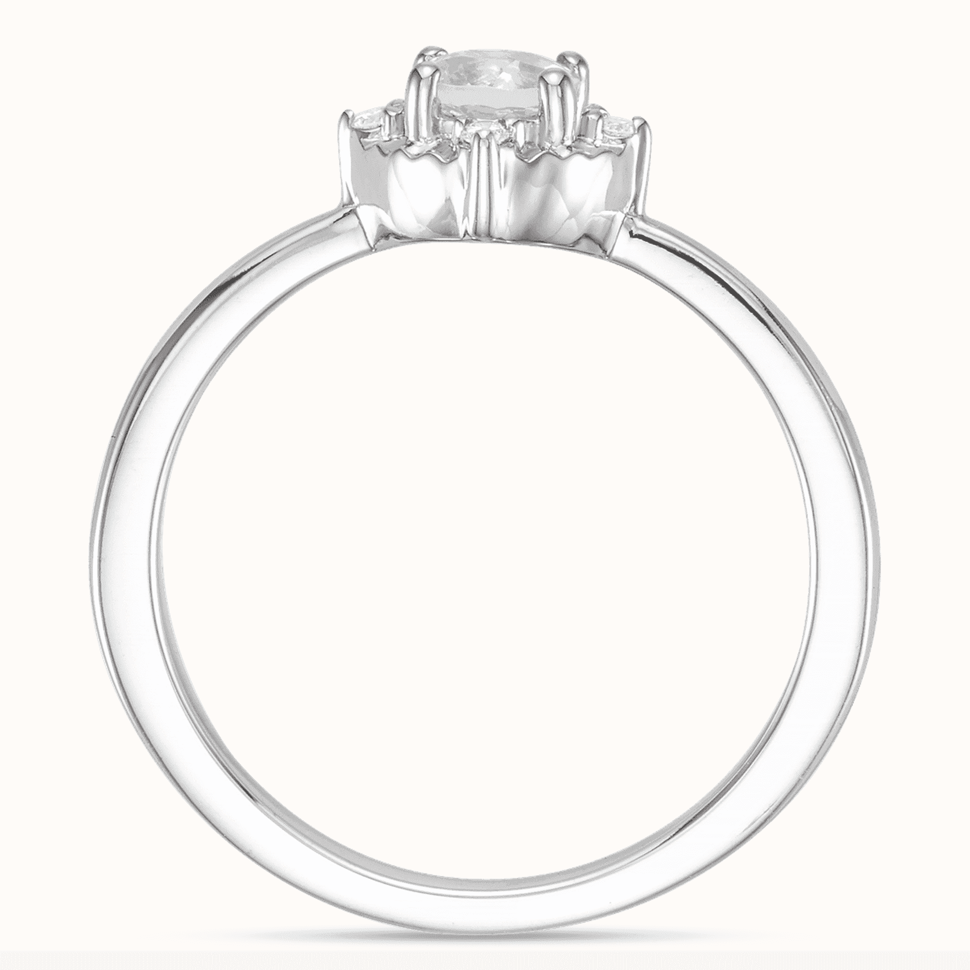 white Diamond Rings