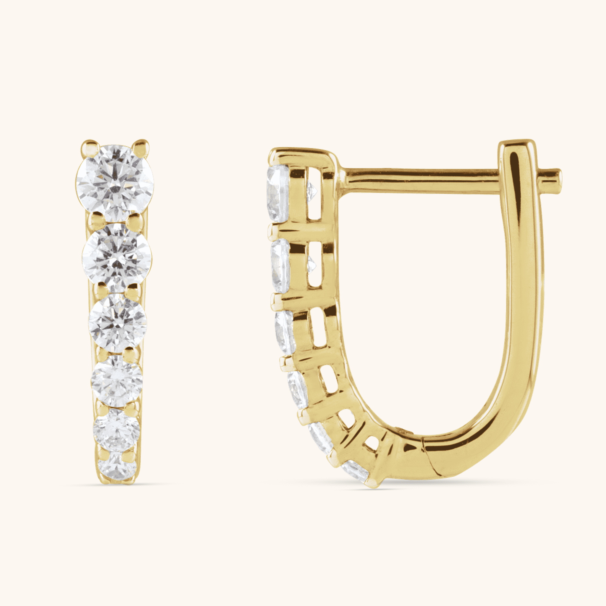 hoop earrings