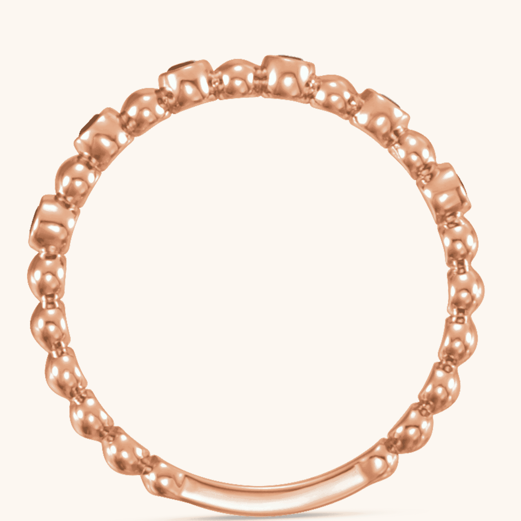 Stackable Ring Collection 14K Gold, Platinum Sterling Silver Elegance - Image 26