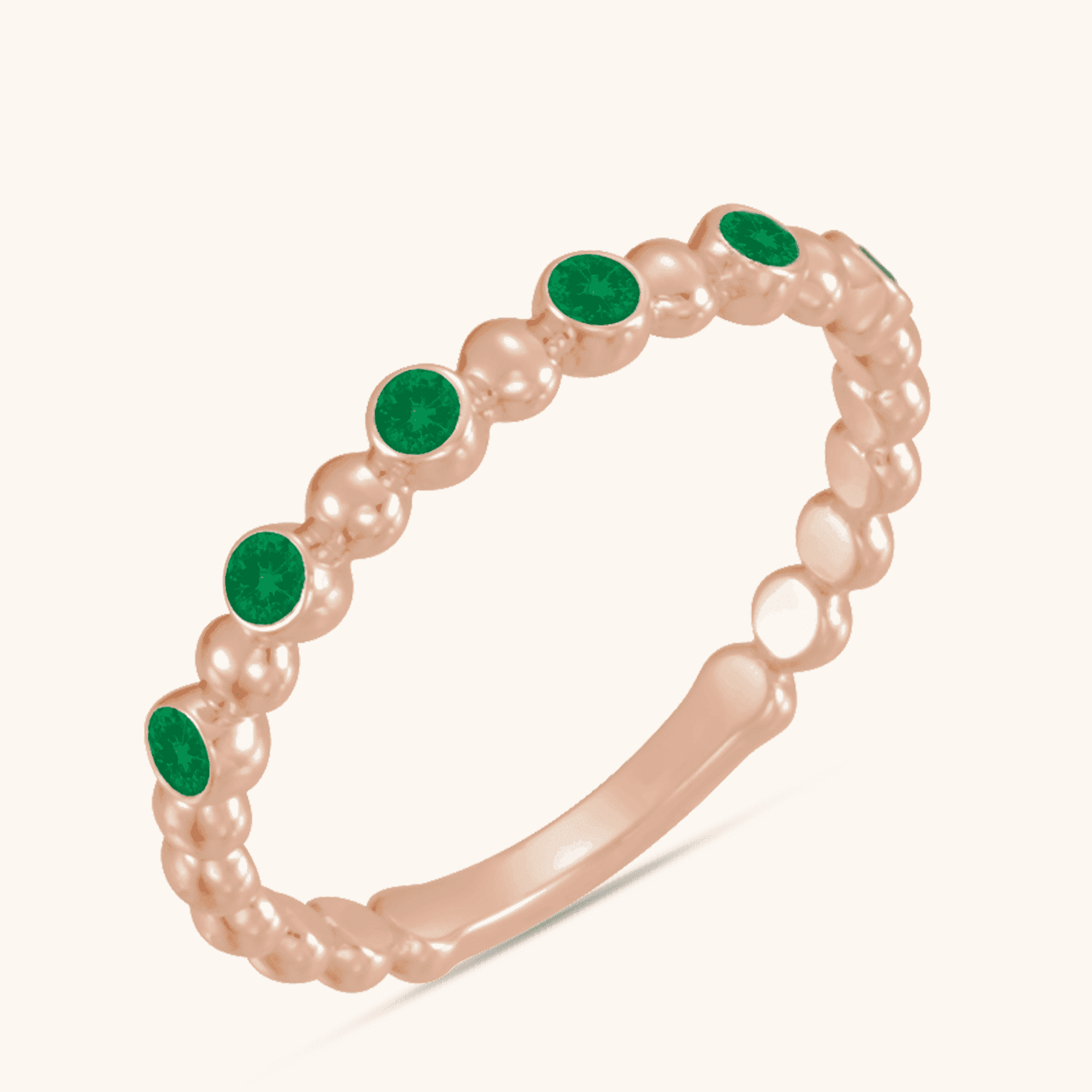 Stackable Ring Collection 14K Gold, Platinum Sterling Silver Elegance - Image 5