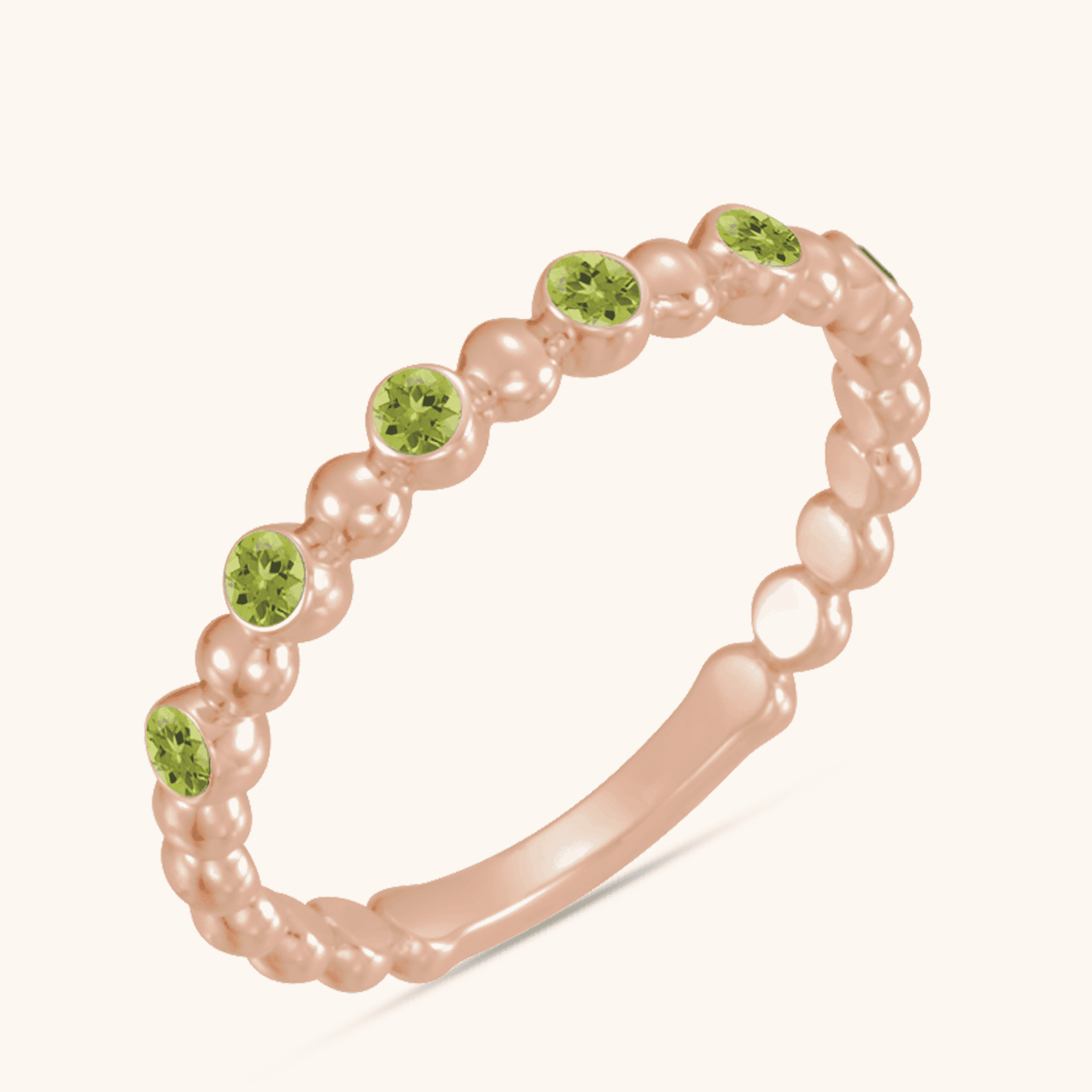 Stackable Ring Collection 14K Gold, Platinum Sterling Silver Elegance - Image 2