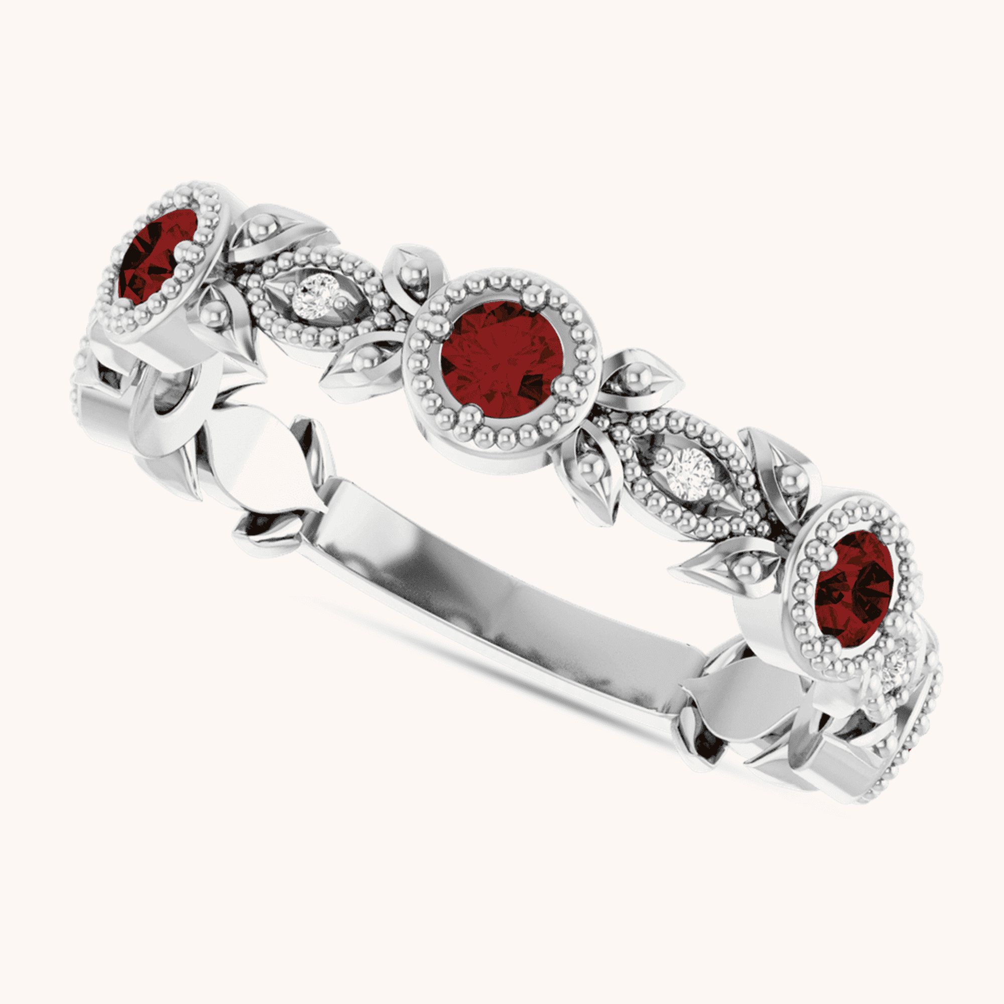 Exquisite 14K Gold Leaf Ring Collection - Image 27