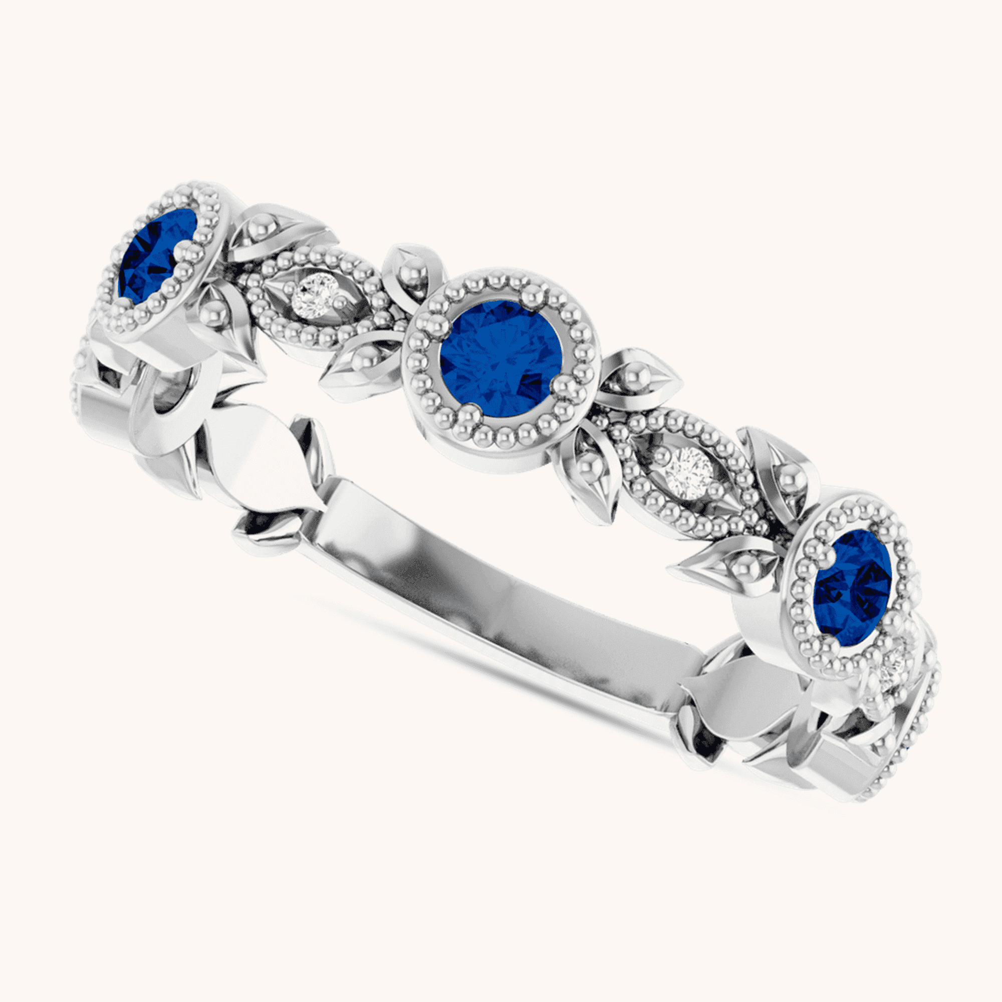 Exquisite 14K Gold Leaf Ring Collection