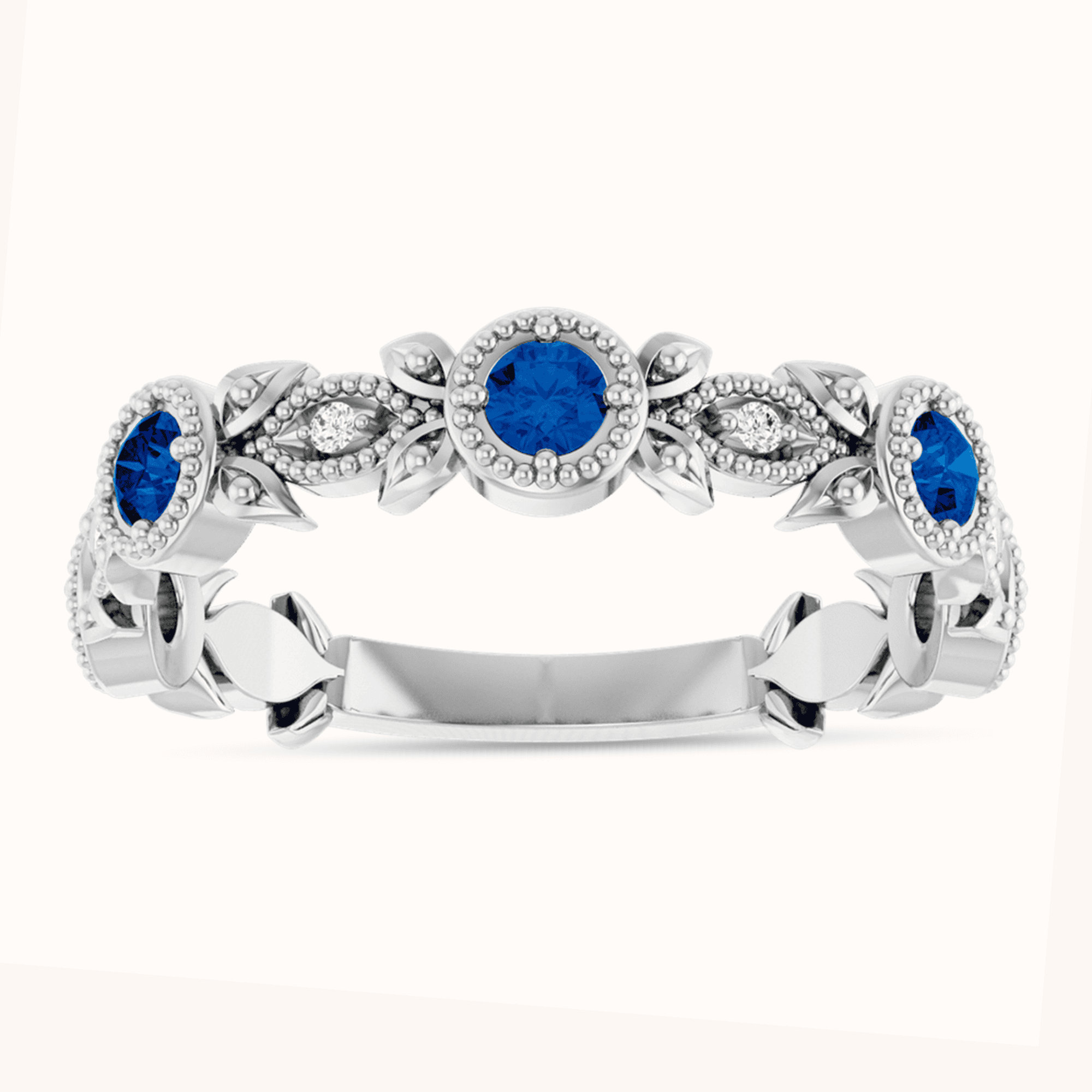 Exquisite 14K Gold Leaf Ring Collection - Image 7