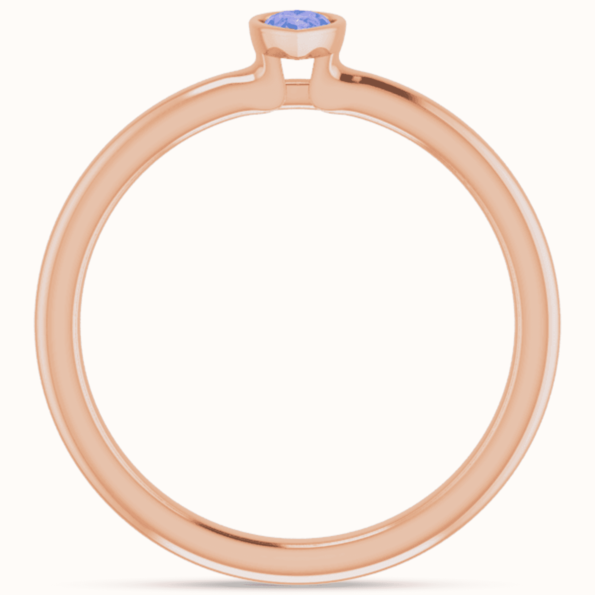 14K Gold Stackable Rings Natural Gemstone - Image 28