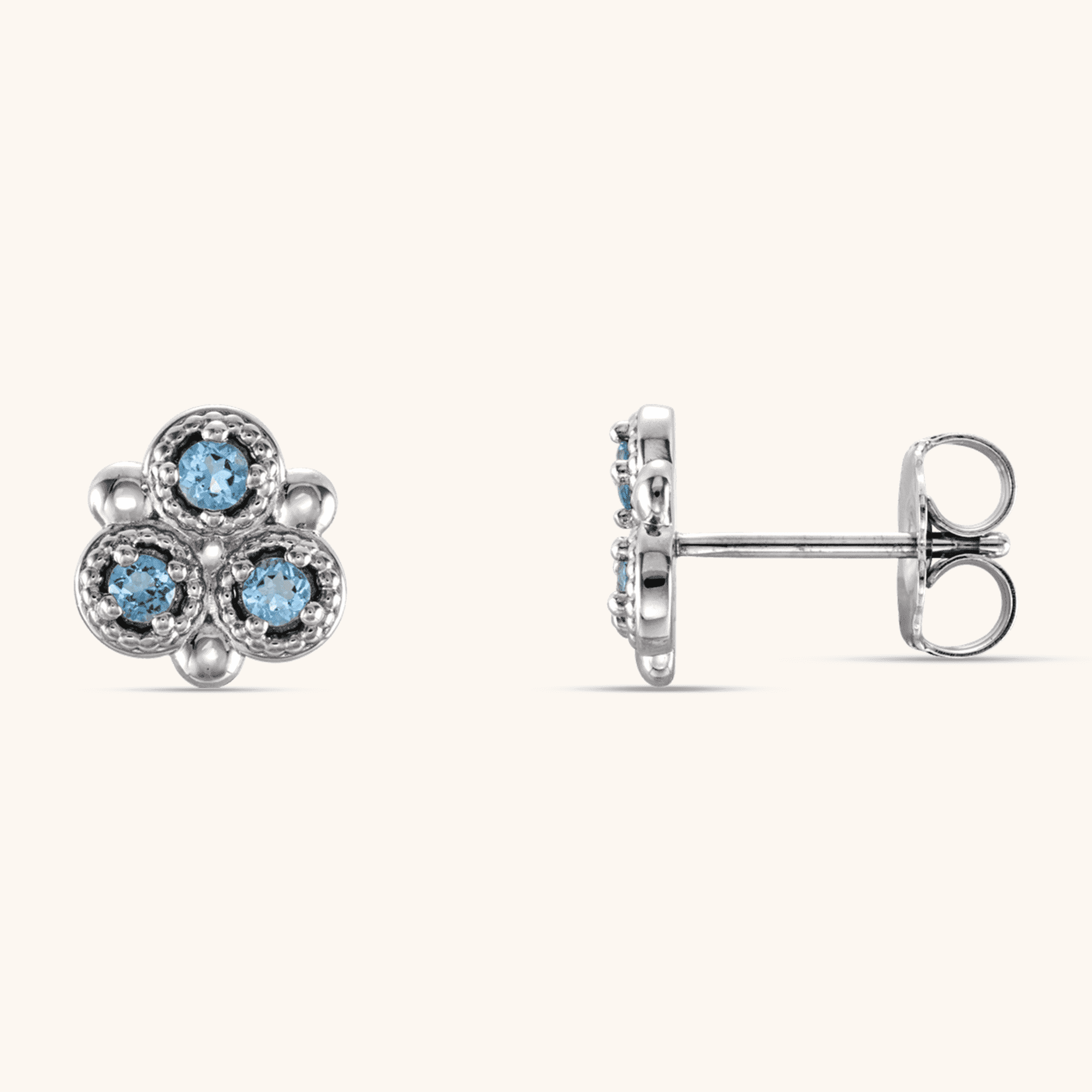 Gemstone Earrings blue