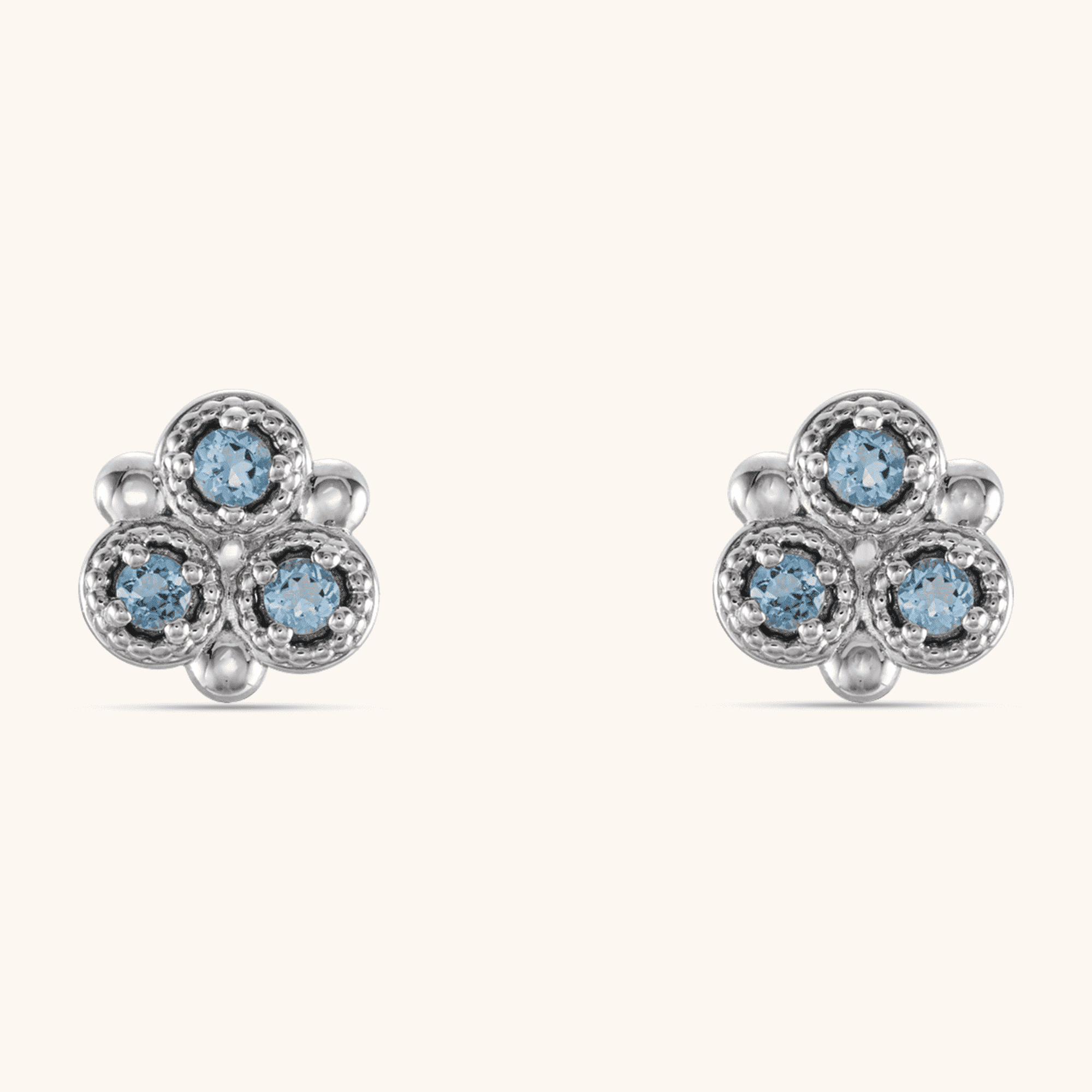 Gemstone Earrings blue