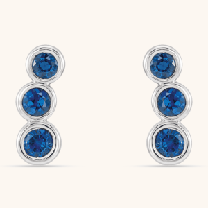 Ear Climbers Earrings blue