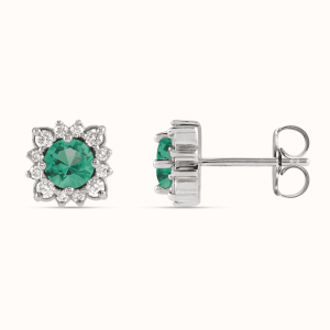 Halo-Style Earrings