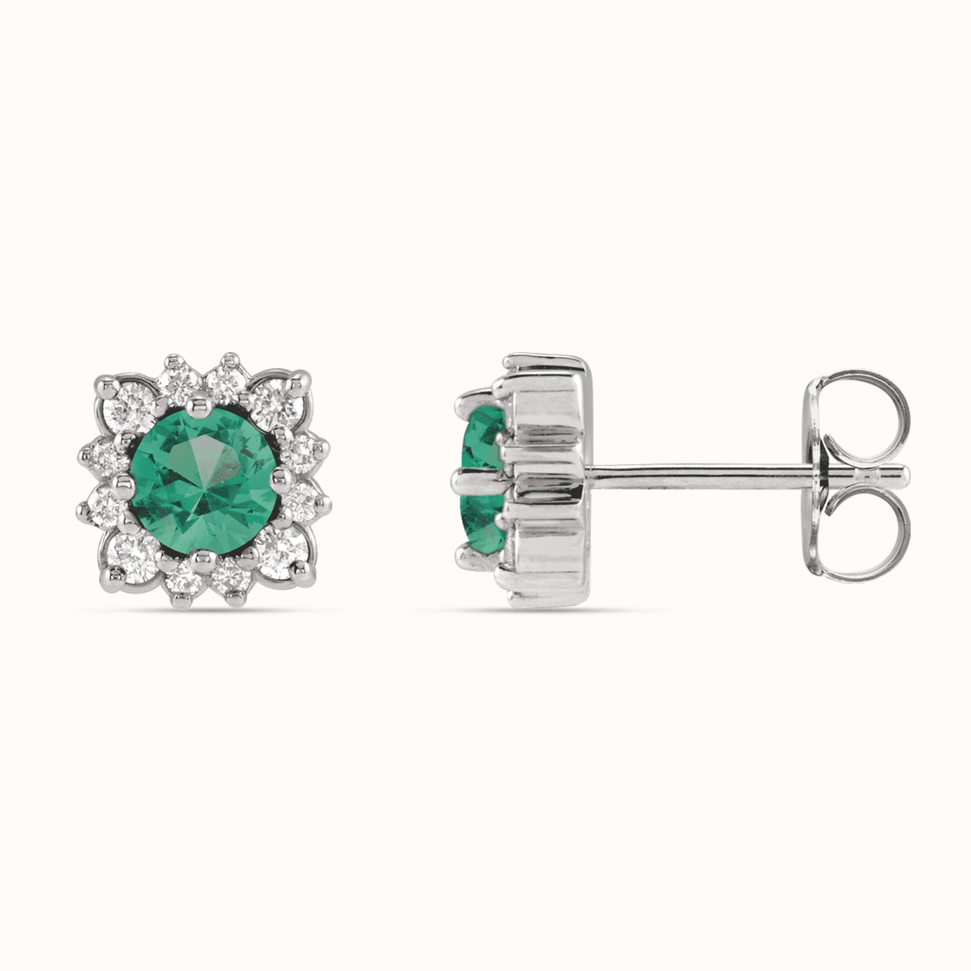 Halo-Style Earrings