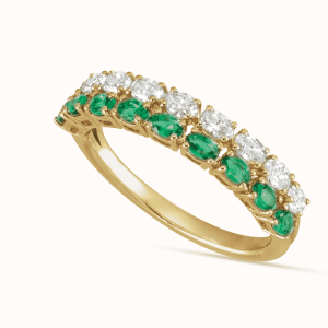 Lab-Grown Diamond Ring green