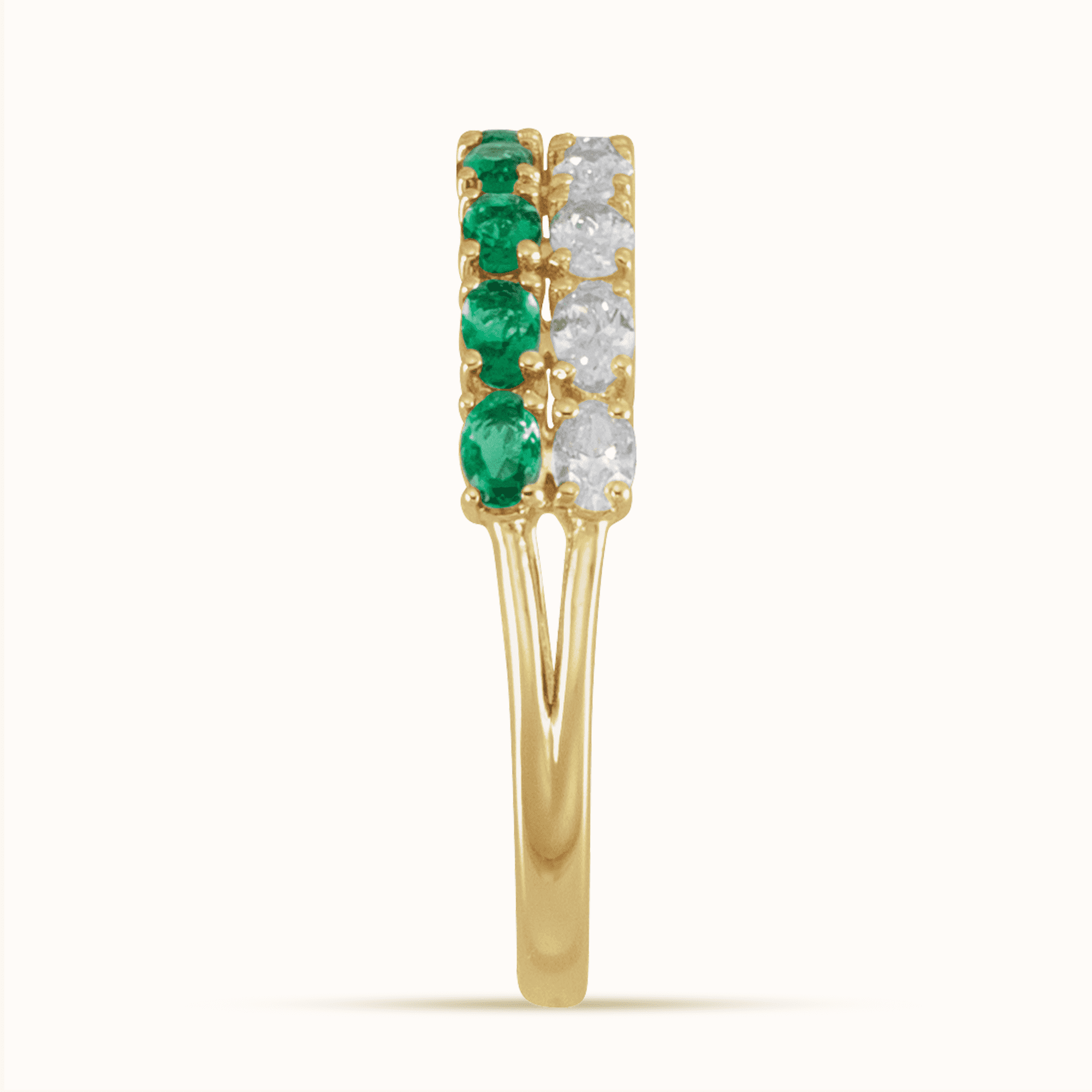 Lab-Grown Diamond Ring green