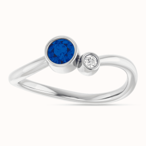 Diamond Ring blue
