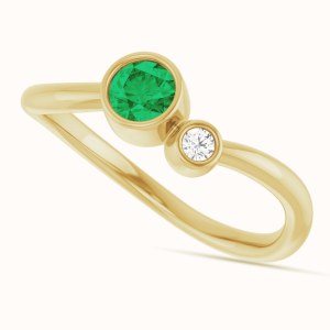 Diamond Ring green