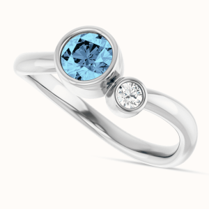 Diamond Ring blue