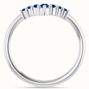 Graduated V Ring blue