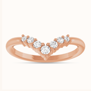 Graduated V Ring white