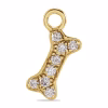 Diamond Dog Bone Dangle