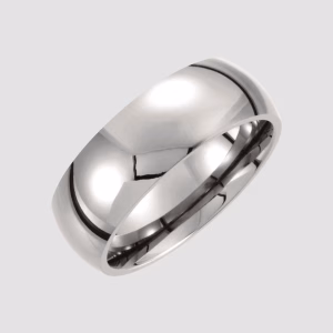 Titanium wedding band