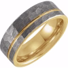 men's wedding bands gold