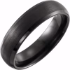 Black Tungsten Carbide Band