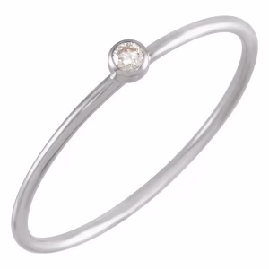Stackable Diamond Ring