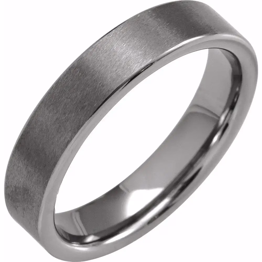 Ultimate Comfort-Fit Tungsten Wedding Band - Image 2